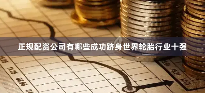 正规配资公司有哪些成功跻身世界轮胎行业十强